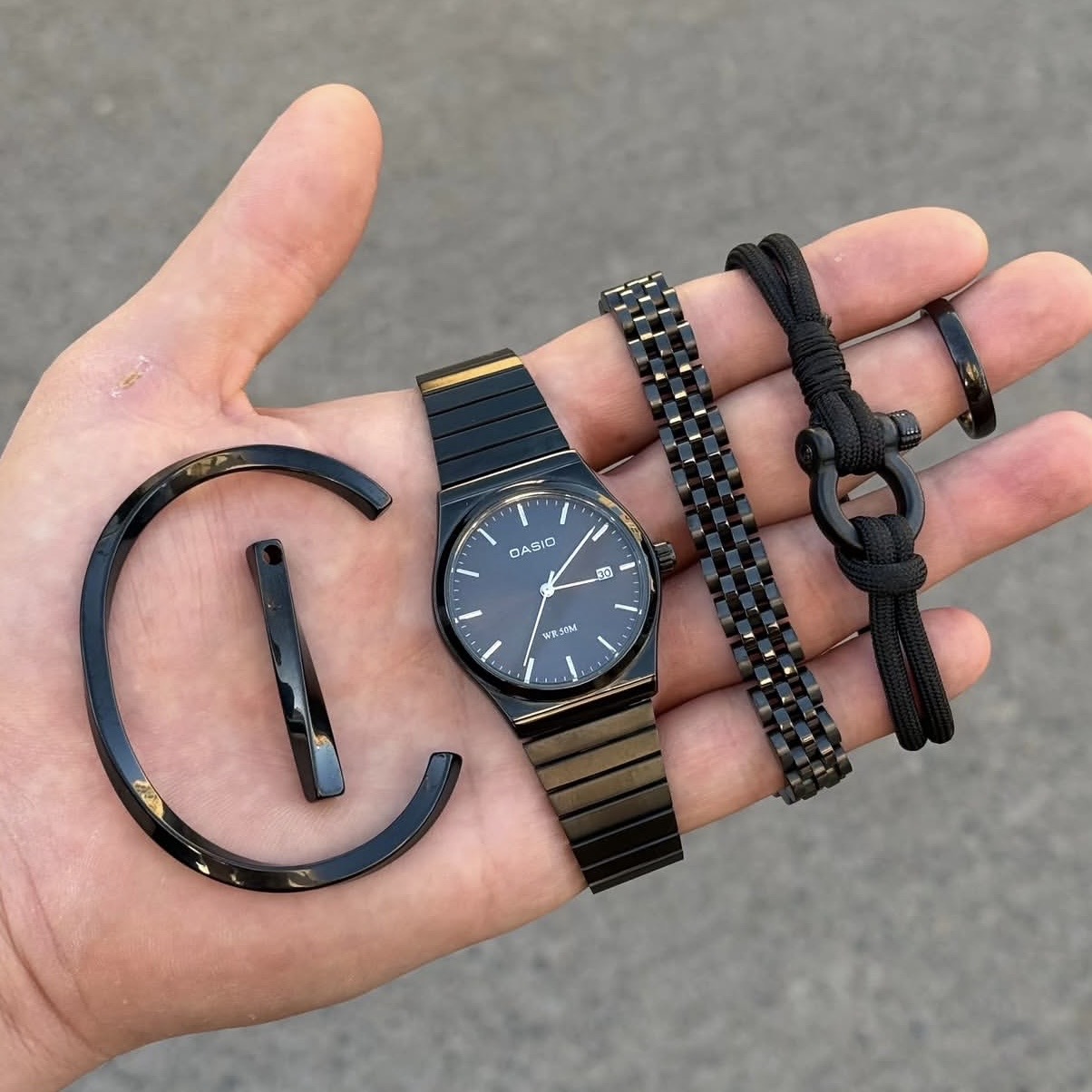 ست مردونه مشکی کد 780